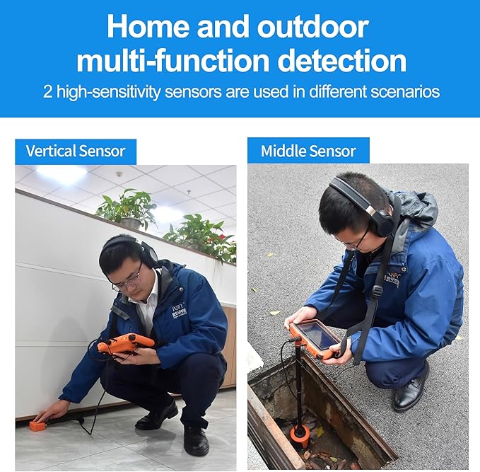 Plumbing Repair Tools Water Supply Pipes Leak Location Equipment Water Leak Detector L3000
