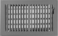 Shoemaker 6x10 Floor Register – Storm Gray Heavy Duty Metal Floor Vent Cover for Home Floors - Premium Forced Air Vent Covers
