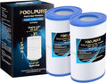 POOLPURE Oval Filter Spa Filter PDM30 Compatible with Dream Maker Hot Tubs 461269, 30 sq.ft Hot Tub Filter Cartridge 2PACK