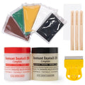 Instant Install 29 Complete - 20 oz Epoxy Permanent Repair Kit with EZ-Tint 10 g 5-Pack, Mixing Sticks, Razor, & Shaping Strip - Granite, Marble, & Tile - Rebonds & Rebuilds - Dry in 29 Minutes