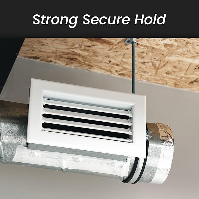 8" Inch Pipe Clamp - Galvanized Pipe Hanger - 8 Inch Conduit Mounting Clamp - Pvc Tube Brackets - Metal Pipe Clamps - Tube Wall Mounting Bracket Clamp - Rigid Conduit Holder