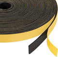 Yotache Thin Foam Tape Weather Stripping (.50) 1/2 Inch Wide x 1/16 Inch Thick (New Adhesive Craft), Seal Gasket for Speaker, Door Insulation, Soundproofing, Rattle, 33 Ft Length