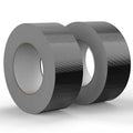 SWRT 9 Mil 2-Pack Black Heavy Duty Duct Tape Strong Adhesive, 2 in x 30 YD (Total 60YD) Duct Heavy Duty Waterproof All Weather Black Duct Tape No Residue Sealing & Patching for Indoor&Outdoor Repair