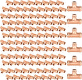 100-Pack GUOFIS Copper Press Tee,1" x 1" x 3/4" Tee Fittings for Copper Tube Connection with Stop(PRESS010-100Pack)