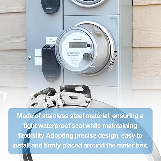 Electric Meter Box Sealing Ring Accessory for Meter Enclosure (2pack)