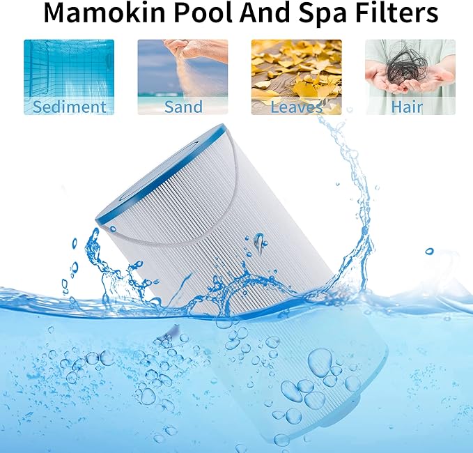 FC-2402 Hot Tub Filter Replaces Watkins 303279, 5CH-37, PFF42TC-P4, 78460 and Lifesmart, AquaTerra, Fantasy, Freeflow, Simplicity, Bermuda, Aspire, Azure, Spa Filter - 1 Pack