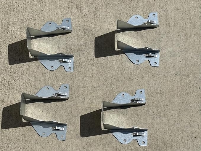 Face Mount Joist Hanger for 2x4 Nominal Lumber (Galvanized Steel) - Sandbaggy (2x4, 600, Count)