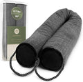 Heavy Duty Under Door Draft Stopper and Noise Blocker, Sound Proof Under Door Draft Guard for Doors and Windows, Provides Air Insulation and Weather Stripping for Doors (Black, 30 Inches)