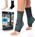 POWERLIX Legs Orthopedic Brace Compression Support Sleeve (Pair) for Swelling, Sprain, Plantar Fasciitis, Arthritis, Tendinitis