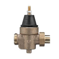 Watts 3/4-Inch Lead-Free Water Pressure Reducing Valve, Solder Union x FPT, Adjust 25-75 PSI, Max Work 400 PSI