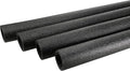 MECCANIXITY Foam Tube Sponge Protective Sleeve Black Seal Sleeve Polyethylene Pipe 40x60mm(1.57x2.36 Inch) for Pipe Insulation, Pack of 4