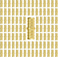 SUNGATOR 100-Pack 1/2" Pex Coupling, No Lead Brass, 1/2 Inch Pex Fittings, NSF, UPC Certified