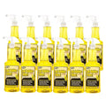 ComStar Leak Bubbles Yellow HVAC & Gas Detector, Fastest-Acting Leak Detector in Today's Market - Safe, Non-Corrosive, Long-Lasting Bubbles, Detects Micro Leaks, Made in USA,1 Quart Spray (Pack of 12)