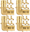 3/4Inch PEX-A Expansion Fittings,F1960 Brass Elbow,PEX Expansion Fittings Elbow For Pex A Tubing（20 PACK)(PEX1960035-20Pack)
