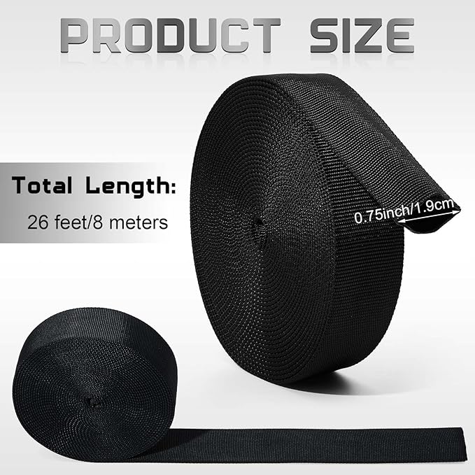 Hanaive 26 ft Nylon Hydraulic Hose Protector Sleeve Tig Torch Cable Cover Black Protective Cover Hose Sheath Hydraulic Wrap Cutting Wire Sheath Sleeve Management Wrap for Cord Tig(0.75 Inch Id)