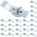 Enhon 24 Pack Sink Clips Kit, Undermount Sink Clips, Sink Mounting Kit Bracket, Installation Repair Hardware Clips Fastener Support for Kitchen or Bathroom Sinks (Silver)