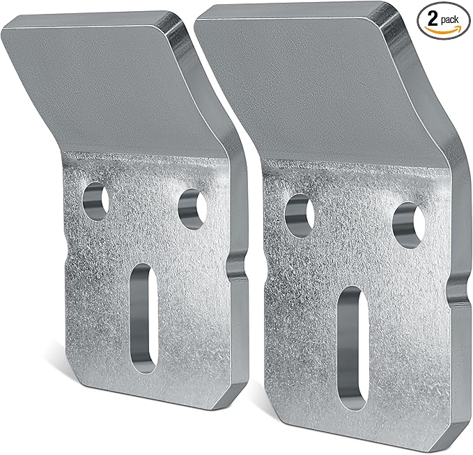 Wall-Mounted Sink Hook Bracket, 1224196 Hook Kit Fit for Kohler Wall-Mounted Sinks Urinals Basins, Bathroom Sink Wall Bracket, Bathroom Installation & Mounting Kits for Kohler Sink Accessories, 2Pcs