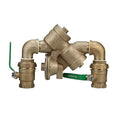 Zurn Wilkins 2" 975XL2 Reduced Pressure Principle Backflow Preventer with street elbows and union ball valves