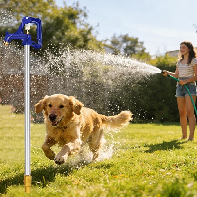 5.25FT Frost-Free Yard Hydrant, Freezeless Frost Proof Hydrant,Total Length 5.25ft, 36" Bury Depth,Water Hydrant 3/4" Pipe Connection,for Yard,Garden,Pasture Irrigation and Drinking