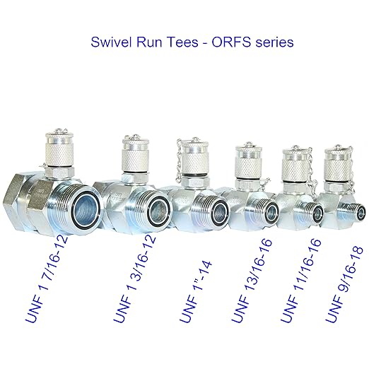 XZT 70U Hydraulic Pressure Test Coupling Kit,Pressure gauges Set,Test Hose,BSPP ORFS JIC Hydraulic Swivel Run tees for Repair Excavator Construction Machinery