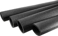 MECCANIXITY Foam Tube Sponge Protective Sleeve Black Seal Sleeve Polyethylene Pipe 60x80mm(2.36x3.15 Inch) for Pipe Insulation, Pack of 4