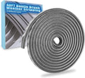40FT Brush Weather Stripping Door Window Seal - Weather Strip Insulation for Door Frame & Window, Soundproofing Weather Stripping