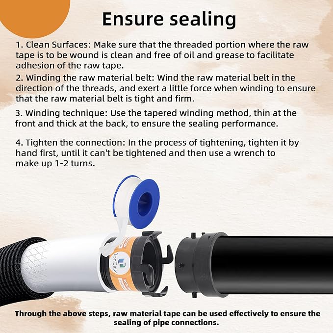 TonGass RV Sewer Pipe Adapter 3" Rotating Rigid Bayonet Adapter with Male Thread & Hooks, Termination Fitting with 3" Bayonet & Hub, RV Sewer Hose Connector for Waste Disposal - Black