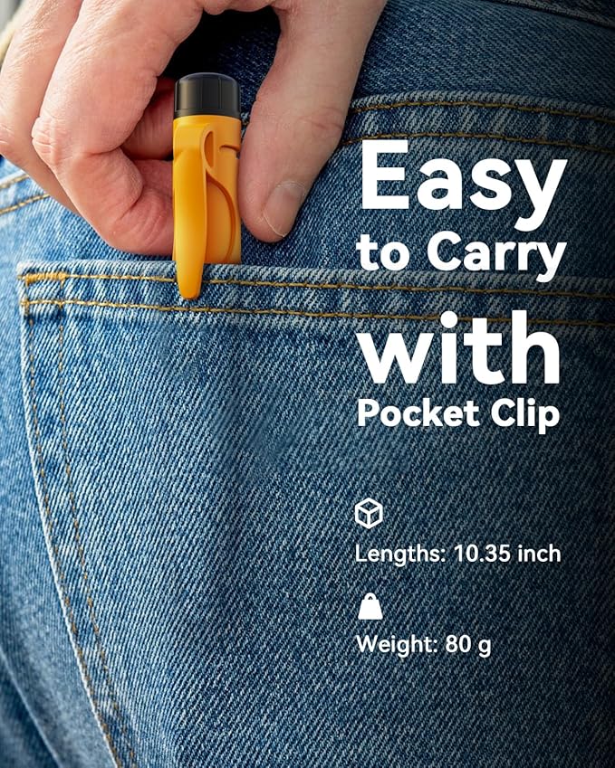 Natural Gas Leak Detector, Portable Combustible Gas Leak Detector Pen, Gas Sniffer Test Methane, Propane, Ethane, Toluene, Butane for Home, RV