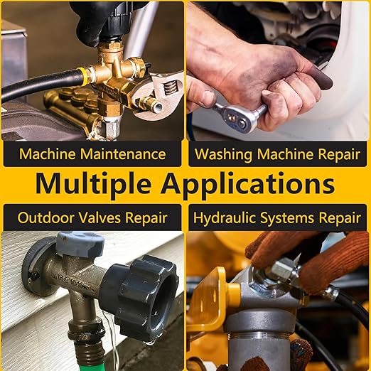 1086 SAE PCS O-Rings Assortment Kit with 4 Pick & Hook Tools - 32 Sizes Buna-N O Ring Set Compliant with AS568 Standards,Ensure Leak-Proof Seals for Hydraulic, Plumbing & Automotive Repairs