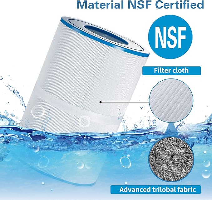 PDM30 Hot Tub Oval Filter Replaces Dream Maker 461269, Filbur FC9940M and Odyssey, Big EZ, EZL, Crossover 730L, 730S spa Filter - 1 Pack