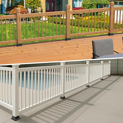 4x4 Post Base 3Pcs,Heavy Duty 4x4 Post Bracket Fit 3.5"x3.5" Standard Lumber, Steel Deck Post Base for Deck Porch Handrail Railing Support with Screws