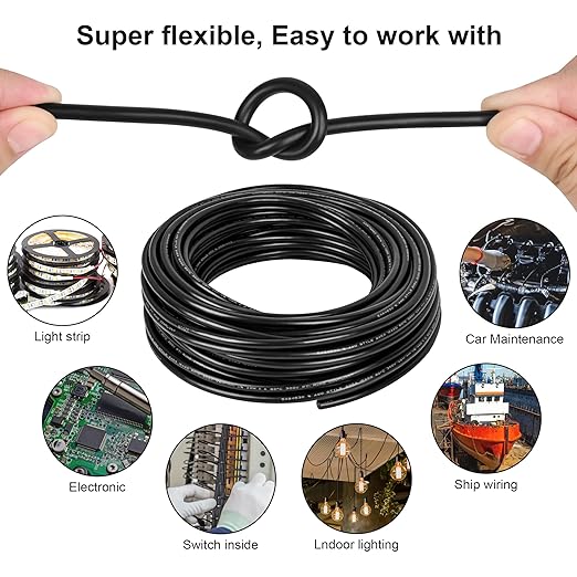 20 Gauge Wire 4 Conductor,20 AWG Electrical Wire Stranded PVC Cord Oxygen-Free Copper Cable,200FT 4 Core Pure Copper Flexible Cable Wire for LED Lamp Lighting Strips Automotive (20AWG-4C, 200FT)…