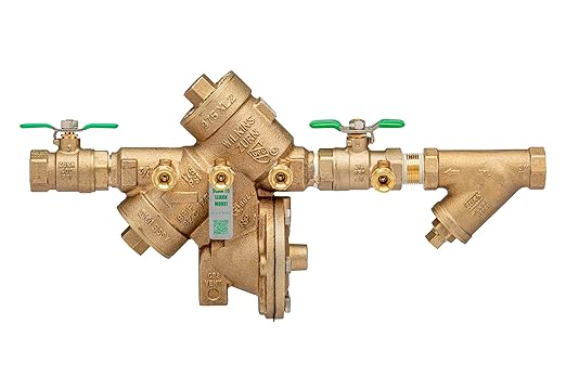 Zurn Wilkins 3/4" 975XL2 Reduced Pressure Principle Backflow Preventer with strainer and air gap