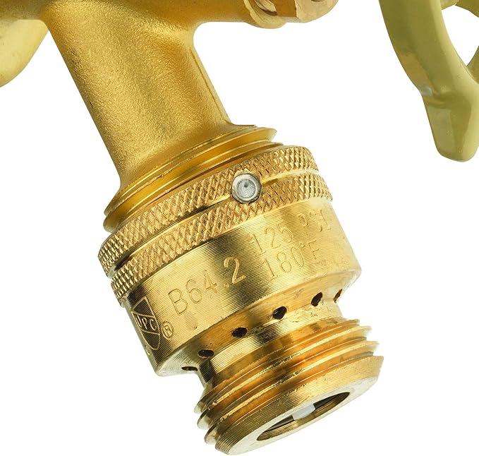 Homewerks VACBFPZ4B 0.75 in. Brass Male Hose Thread Vacuum Breaker