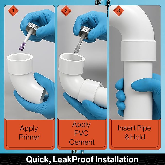 Swimables 2 Inch PVC Sweep 90 - Long Elbow Connector, Schedule 40 10 PVC Sweep 90 Degree Elbow, High-Flow Pipe Elbows Fitting, Compatible with Spa Plumbing & Waterway Installations (10 Packs)