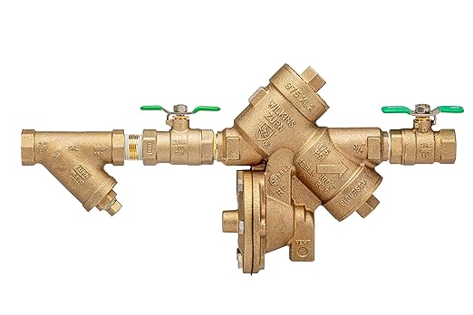 Zurn Wilkins 3/4" 975XL2 Reduced Pressure Principle Backflow Preventer with strainer and air gap