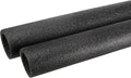MECCANIXITY Foam Tube Sponge Protective Sleeve Black Seal Sleeve Polyethylene Pipe 40x60mm(1.57x2.36 Inch) for Pipe Insulation, Pack of 2