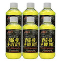 HCPRO PAG 46 UV Dye A/C Compressor Oil – High-Viscosity Leak Detection Lubricant for Auto A/C Systems, Professional-Grade PAG 46 Lubricant for Compressor Protection & System Maintenance (6)