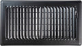 Shoemaker 6x12 Floor Register – Black Heavy Duty Metal Floor Vent Cover for Home Floors - Premium Forced Air Vent Covers