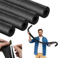 4 Pack 6 Feet Pipe Insulation Foam Tube, 3/4'' Self Adhesive Pre Slit Foam Pipe Covers Polyethylene with Double Sided Tape for Spigot, Winter Outside Pipes, Water Heater Pipes Freeze Protection