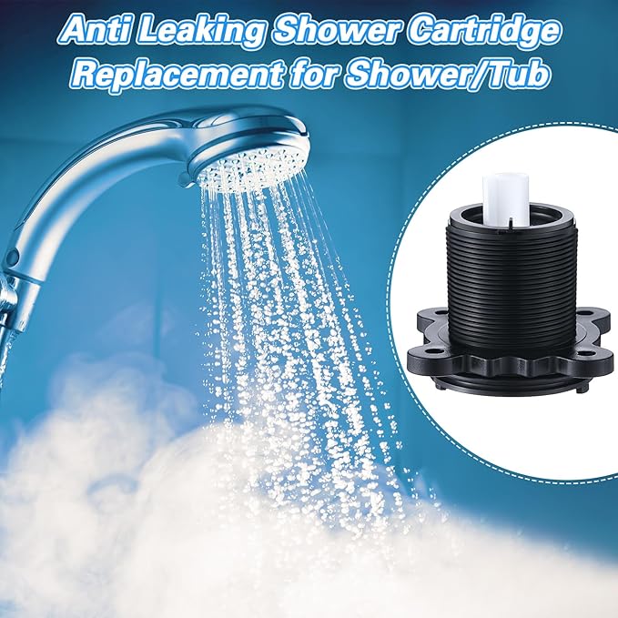 Dreyoo Valve Stem Assembly Only Compatible with 971-2500, Shower Cartridge Sub Assembly Compatible with Pfister 0X8/JX8/VB8/JV8 Deep Casting Valves, for Single Handle Tub and Shower Faucets