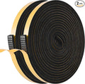 Self Adhesive Foam Tape Weatherstrip 1/4in x 1/4in x 33Ft High Density Foam Insulation Strips Foam Seal Weather Stripping with Strong Adhesive for Door and Window Sound Isolation Soundproofing