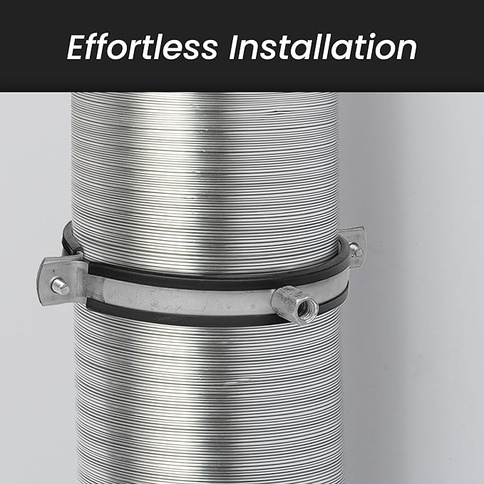 Repa Market 4" Inch Galvanized Pipe Hanger - Conduit Mounting Support - PVC Tube Brackets - Metal Pipe Clamps - Tube Wall Mounting Bracket Clamp Holder - 4in Pipe Clamp Fittings