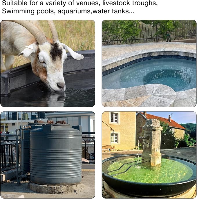 1" Float Valve, Automatic Water Filling, Maintaining Constant Water Level | Automatic Water Shut Off Valve | Water Tank Float Valve Can Be Used in Livestock Troughs, Reservoirs, Fountains, Etc.