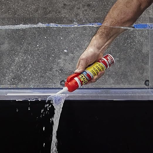 Flex Caulk, Waterproof & Weatherproof Hybrid Polymer Sealant, Strong, Paintable, Indoor, Outdoor, Bath, Shower, Sink, Window, Baseboards, Door, RV, Roof, Wood, Auto & Marine, White, 9 oz, 1-Pack