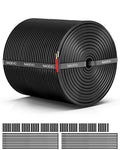 NAOEVO 16 Gauge Wire 2 Conductor Electrical Wire, 16 AWG Stranded PVC Cord, 12V Low Voltage/Tinned Copper/Flexible Cable for Automotive Wiring, Lamp Cord, Marine Cable (200FT)