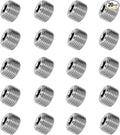 Stainless Steel 304 Hex Socket Plug, 1/16" NPT Male, Pack of 20