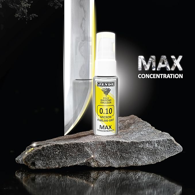 Jende 0.10 Micron Max Concentration Poly Diamond Stropping Emulsion 20ml | Stropping Compound