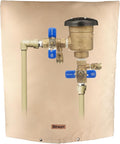 Backflow Preventer Cover Insulated-Sprinkler Covers for Outside-with Thicker 5 Layers Fabric,24" Wx30 H -Backflow Insulation Cover Protect Water Meters,sprinklers from Damage During Winter