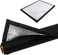 3 Layers Outdoor Pipe Cotton Insulating Tube, 16 x 12 Inch 600D Water Pipe Insulation Wrap, Universal Winter Pipes Insulation Sleeve for Freeze Protection